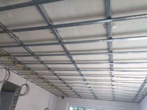 Metal Stud Constructie Woonkamerplafond